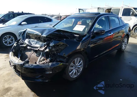 2011 Honda Accord 3.5 Ex-L from USA, damaged, VIN 1HGCP3F81BA020103